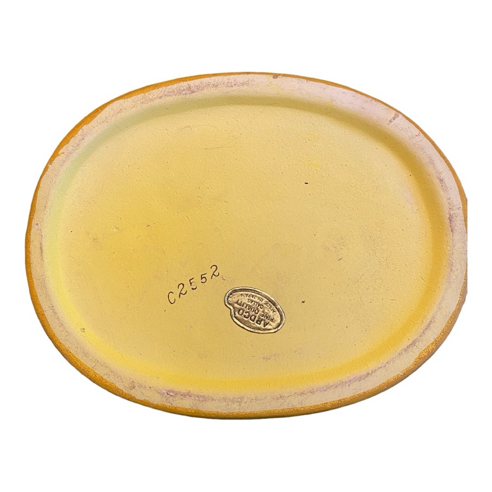 Vintage ARDCO Yellow Ceramic Teapot Planter Mid Century Japan Cottagecore - Picture 6 of 6